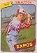 Tom Hutton, Montreal Expos, 1980 Topps Autographed Card