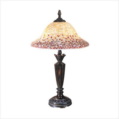 Cassidy Mosaic Table Lamp in Fieldstone