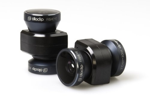 4-IN-1 Lens Solution for iPhone 4/4s - Black/Black