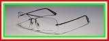 Original John Varvatos V102 60-15-135 Aviator Brown Half-Rim RX Eyeglasses/Frames/Glasses – Mens – SALE