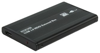 KOENIG FESTPLATTENGEHAEUSE 2,5Zoll 6,4cm SATA plug play Taschenformat Spannungsversorgung  Preisvergleich