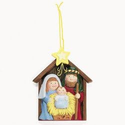 NATIVITY ORNAMENT - Home Decor - 12 Pieces