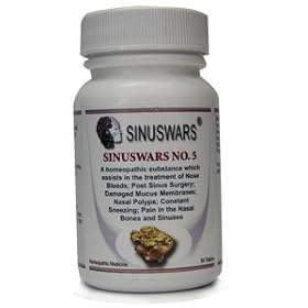 Sinuswars5: Sinus: Nose Bleeds and Damaged Mucus Membranes Remedy (100% Natural with No Side Effects)
