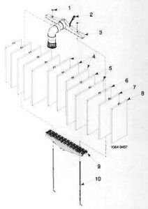 "PENTAIR STA-RITE GRID SUPPORT, ELEMENT S8D110 -23901-0350"