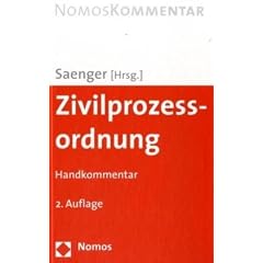 Zivilprozessordnung - ZPO. Handkommentar