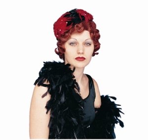 Natural RED New Sophisticate Costume Wig - Natural Red