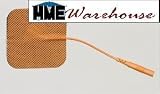 HME-Warehouse Premium Electrode Pads, 2 Inch Square, 5 Packs of 4 (20 Total)