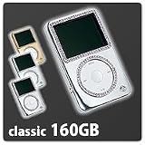 GILTY COUTURE for iPod classic 160GB　シルバーwithピンキースワロフスキー