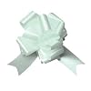 white pull bows pack of 10