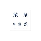 New York Yankees MLB 4 Pack Nail Designer Tattoos