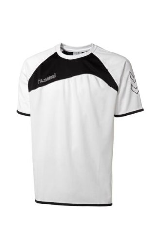 Hummel Herren Trikot Grassroots Poly-Jersey, white / black, M, 03-062-9124_9124