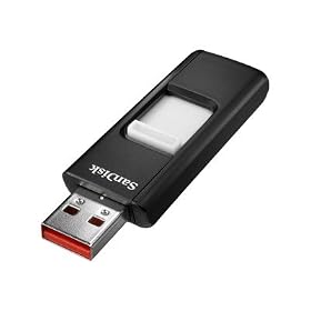 SanDisk 16GB Cruzer USB 2.0 Flash Drive (SDCZ36-016G-A11, Retail Package)