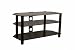 Electronics : GT5 Contemporary Black Glass LCD TV Stand with Black Legs. Up to 50' TV