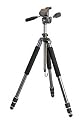 Soligor PT-154 Professionel mit 1/4 Stativgewinde mit 3-Wege-Panoramakopf variabel mit allen g&auml;ngigen Camcorder + Kameras mit 1/4 Zoll Stativgewinde (passend z. B. zu Kameras Canon EOS 500D / EOS 7D / EOS 5D / EOS 1000D / EOS 450D / EOS 7D / EOS 50D, Nikon D90 / D5000 / D700 / D300 / D3000, Panasonic Lumix GH1 / G1, Pentax K-x,  Olympus E-620, sowie Camcorder Canon Legria HF200 / HFS100 / HG20 / FS20, Sony HDR-XR520 / CX105 / TG7 / XR500 / HD1000 / CX505 / SX30, Panasonic HDC-TM350 / SD20 / SD10 / SD300 / HS300 / HS20, JVC GZ-MS120 / HM200, Toshiba Camileo S10 / H20