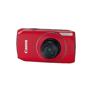Canon PowerShot SD4000IS 10MP CMOS Digital Camera (Red)