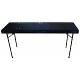 Odyssey CTBC2060 Carpeted Folding Dj Table With Adjustable Leg System