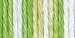 Sugar'n Cream Yarn Stripes-Lime Stripes
