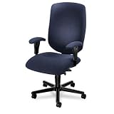 HON 5403AB90T 5400 Steel Seating Series High-Back Swivel Task Chair, Blue Fabric