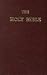 Book Douay-Rheims Pocket Bible, Genuine Burgandy Leather