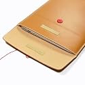 Cosmos PU/synthetic/faux leather 11.6" 11 inch Brown Laptop notebook computer case/bag/sleeve for NEW macbook AIR A1370 + Cosmos cable tie