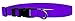 Moose Pet Wear Dog Collar - Colored Adjustable Pet Collars, Made in the USA â€“ 3/4 Inch Wide, Small, Purple