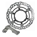 03-07 YAMAHA YZ450F: DRIVEN OVERSIZE FLOATING FRONT BRAKE ROTOR by Driven