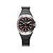 Frontier Stainless Case, Rot. Bezel, Black Dial w/Date, Black Strap