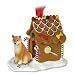 NEW Shiba Inu Ginger Bread House Christmas Ornament