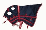 Winter Horse Blanket Hood 1200D Navy Blue