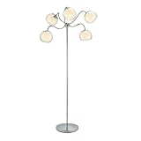 Adesso Times Square Floor Lamp, Chrome by Adesso