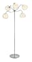 Adesso Times Square Floor Lamp, Chrome