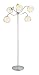 Adesso Times Square Floor Lamp, Chrome