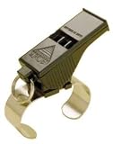 (Price for 12 pcs)Champion Sports Metal Adjustable Finger Grip Whistles, Whistles, Coaches Aids