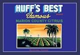 Huffs Best Brand - 20x30 Gallery Wrapped Canvas Print