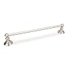 Elements   BHE5-03SN 18 Inch Conventional Towel Bar, Satin Nickel