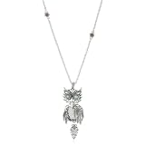 Lucky Brand Basics Shaky Owl Necklace