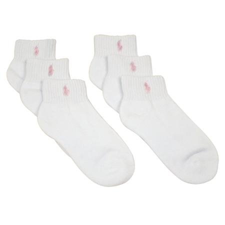 31UW1yt7IdL Polo Ralph Lauren girls quarter socks 6pairs   8 9.5 (shoe size 13 3)