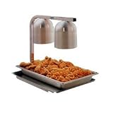 2 Bulb Freestanding Infrared Bulb Warmer (15-0304) Category: Counter Top Warmers