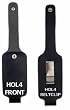 Pepper spray holster 4oz Vinyl w/belt clip