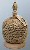 British Made Gardeners Twine Stand With Inbuilt Cutter Hand Turned In Oak
