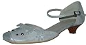 Ashley Brooke Riemchenpumps Leder silber