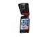 CrazyOnDigital Flip Leather Case Protector with Belt Clip for Apple iPhone 4G - Black - Fits AT&T iPhone