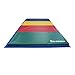 We Sell Mats 4 ft x 8 ft x 2 in Gymnastics Mat, Folding Tumbling Mat, Portable with Hook & Loop Fasteners, Multicolor