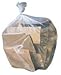 Plasticplace Contractor Trash Bags 42 Gallon │ 3.0 Mil │ Clear Heavy Duty Garbage Bag │ 32.6” x 46.4” (50 Count), Transparent, B001C0SIUG