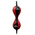 Quality rexion Double End Speedball Punching Ball and Straps Punching Ball Boxing Red / Black