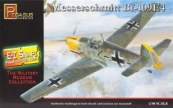 Messerschmitt Bf-109e4 Plastic Model Airplane Kit