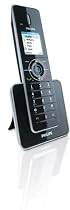 Philips VoIP 8550 DECT/VoIP - Voice over IP - Extra Mobilteil inkl. Ladeschale schwarz