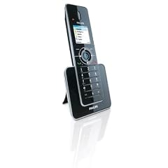 Philips VoIP 8550 DECT/VoIP - Voice over IP - Extra Mobilteil inkl. Ladeschale schwarz