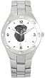 LABRADOR RETRIEVER (BLACK) DOG (MS) - WATCHBUDDY&reg; DELUXE STAINLESS STEEL WATCH - Small Size (Children's: Boy's & Girl's Size)