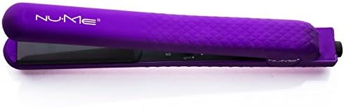 NuMe Silhouette professional 100% solid ceramic styling iron (purple)
